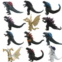 12 PCS Set Godzilla Monsters Figure  About 4 inches high.