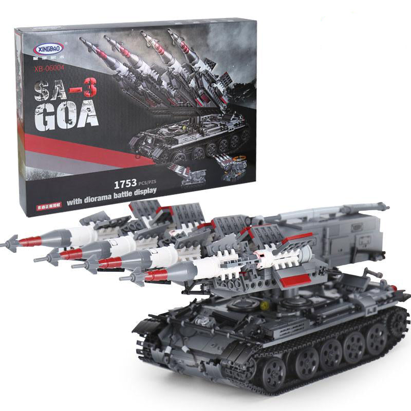 Xingbao  Military Series The SA-3 GOA Block Set  1753 PCS (06004)