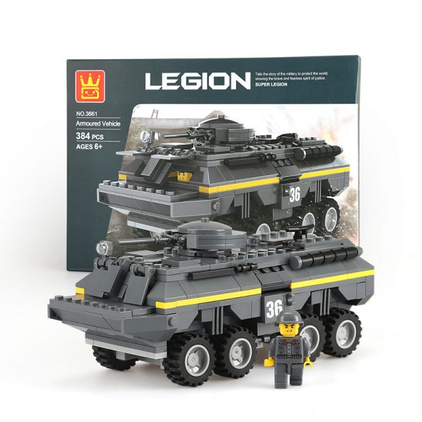 Legion: Armored Vehicle 384 Pcs  (3661)
