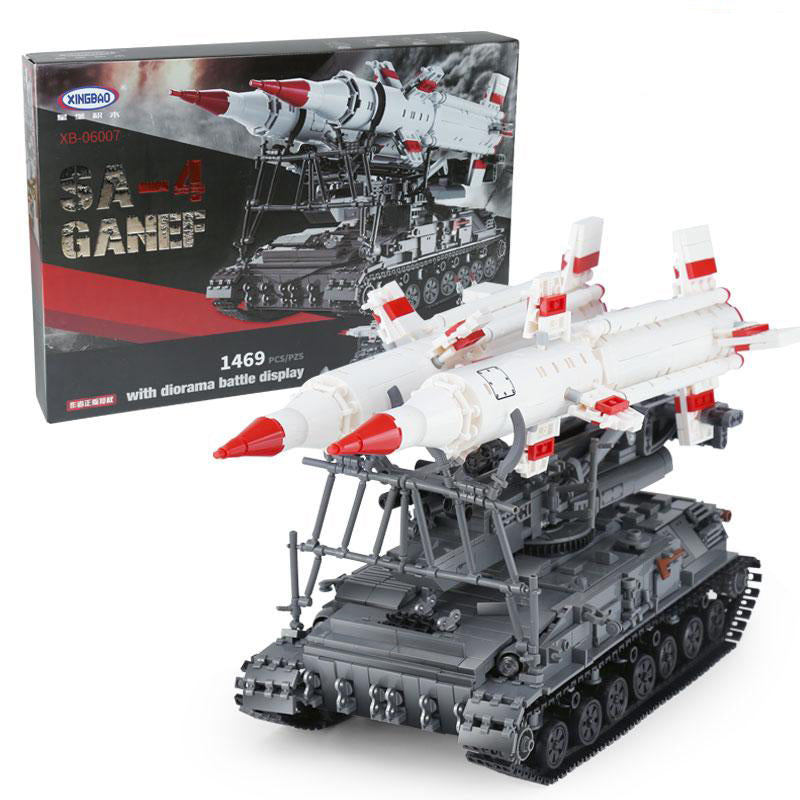 Xingbao 1469Pcs Military Series The SA-4 Ganef Set Building Blocks Set 06007