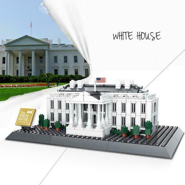 Original Authentic The White House Building Block Set 770pcs 4214