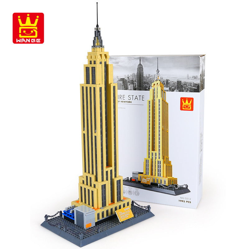 Wange Original Authentic The Empire State Building 1995 pcs #5212