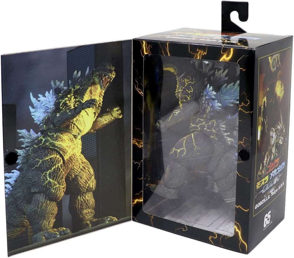 REAL NECA Godzilla 2003 (Hyper Maser Blast) Godzilla: Tokyo S.O.S 12" Free Ship