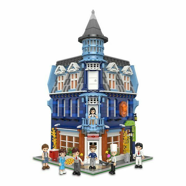 Europa Town: Restaurant Building Block Set New 3225 PCS (01007)