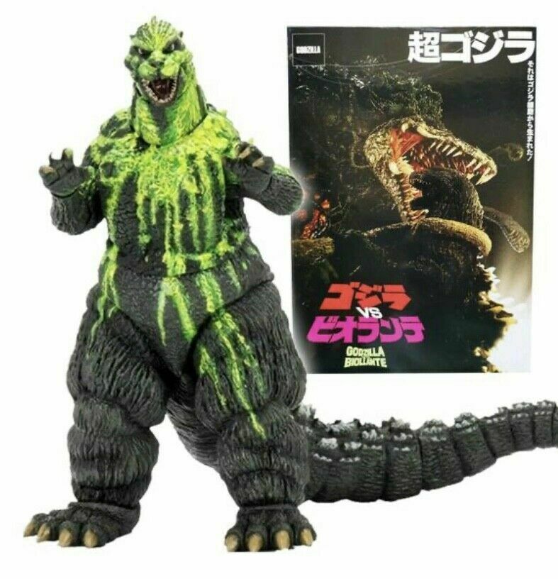 REAL NECA 1989 Movie  Godzilla vs Biollante Bile  Version 6"  Free Ship