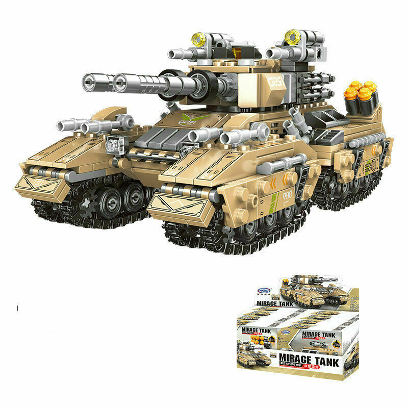 Mirage Tank 8 in 1 Building Block W/Display Box New.  (13005)