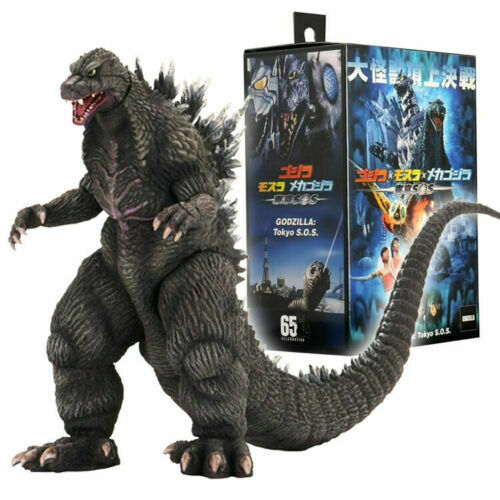 Case Fresh NECA Godzilla Tokyo SOS 6" Action Figure 2003 Movie Collection New