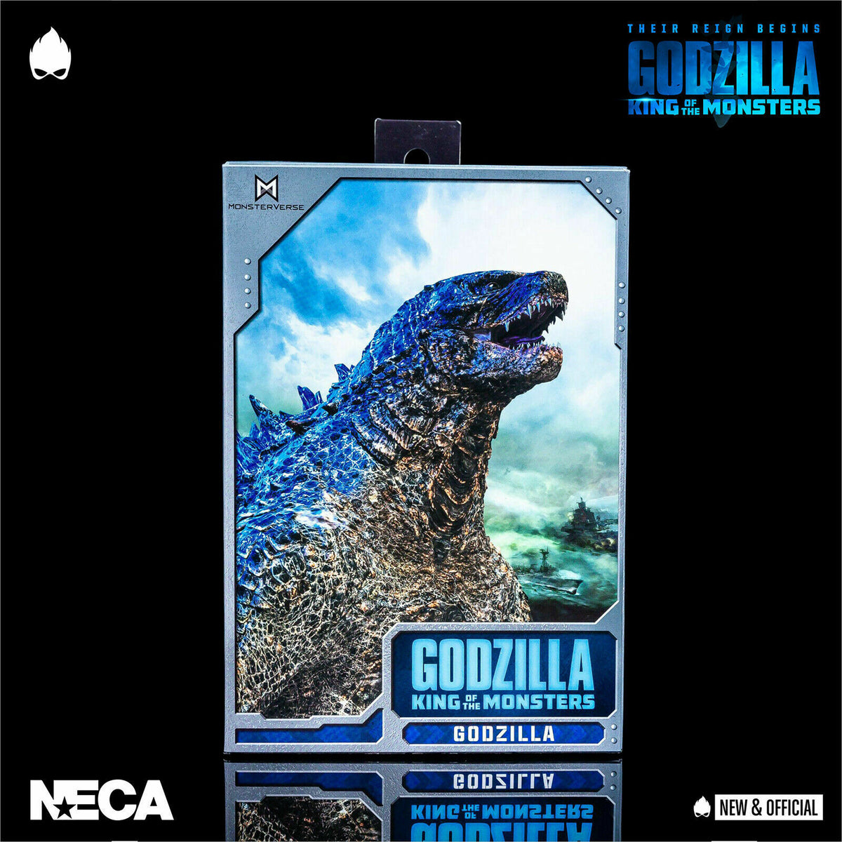 Case Fresh NECA Godzilla King of the Monsters Version 1  Mint!