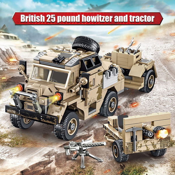 British Army 25-pound Howitzer Tractor  464 pcs (101361)