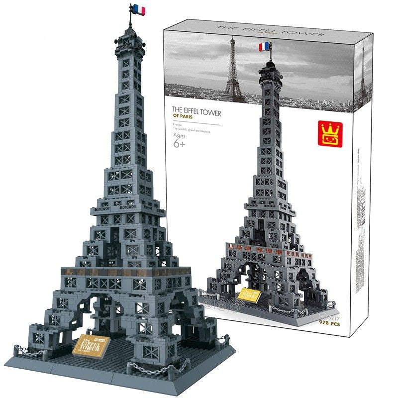 Wange Original Authentic The Eiffel Tower of Paris in Retail Box 976 pcs # 5217