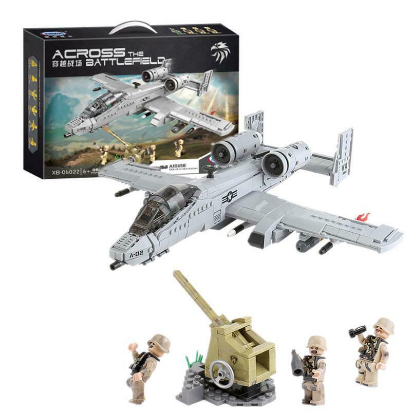 Warthog A10 Fighter Building Block Set New in Box 961 PCS (06022)