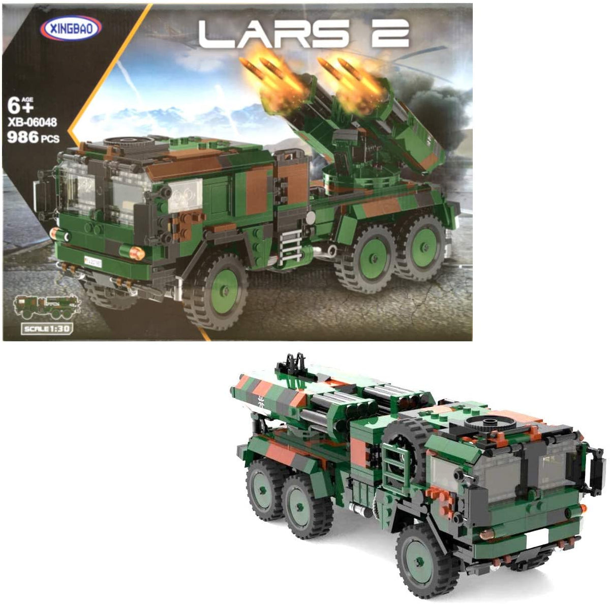 Lars 2 Multiple Rocket Launcher 962pcs (06048)