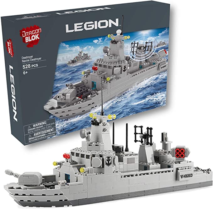 Wange Navy Destroyer 528 pcs #4660