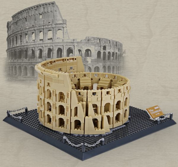 Wange Original Authentic The Colosseum of Rome in Retail Box 1756 pcs # 5225