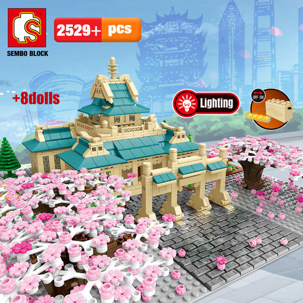 Wuhan University Romantic Sakura Cherry Blossoms 2529 pcs (601079)