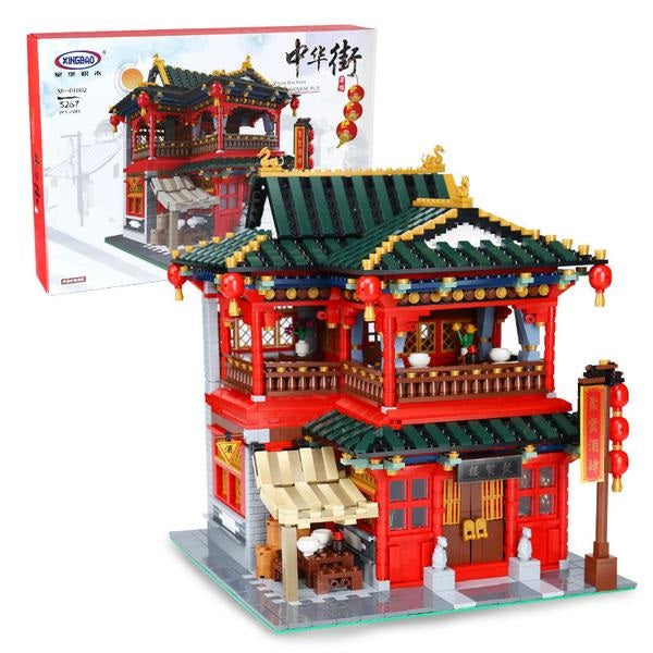 Chinese The Beautiful Tavern Building Block Set 3267 PCS (01002)