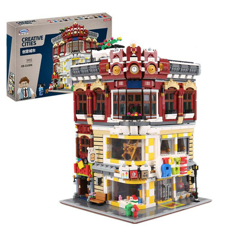 Toy and Bookstore Building Block Set New 5491 PCS (01006)