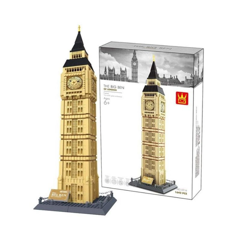 Wange Original Authentic Big Ben Of London in Retail Box 1664pcs # 5216