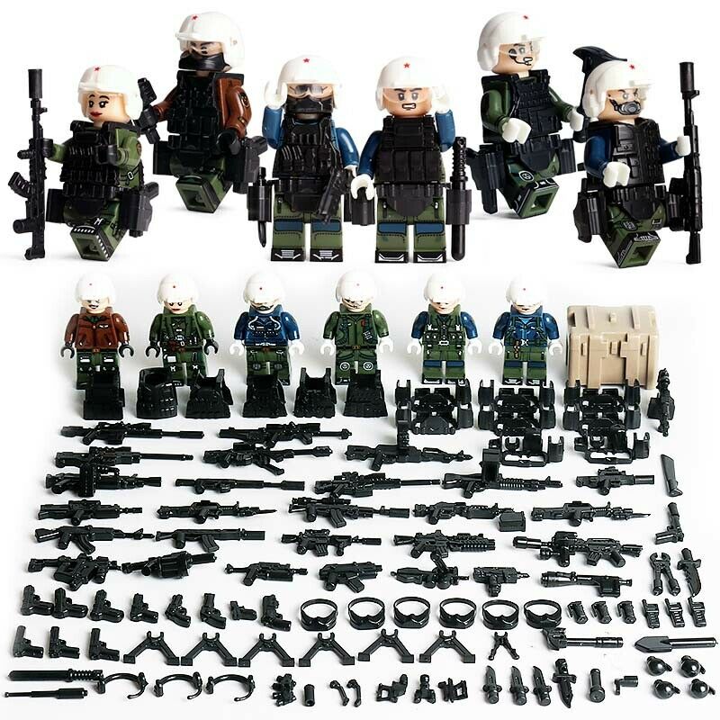 Chinese Army Set 6pc Action Figures  (6570)